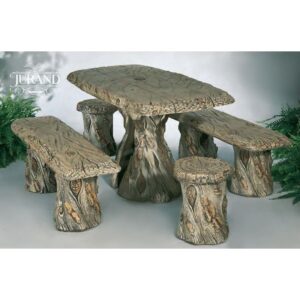 Taboret drewno
