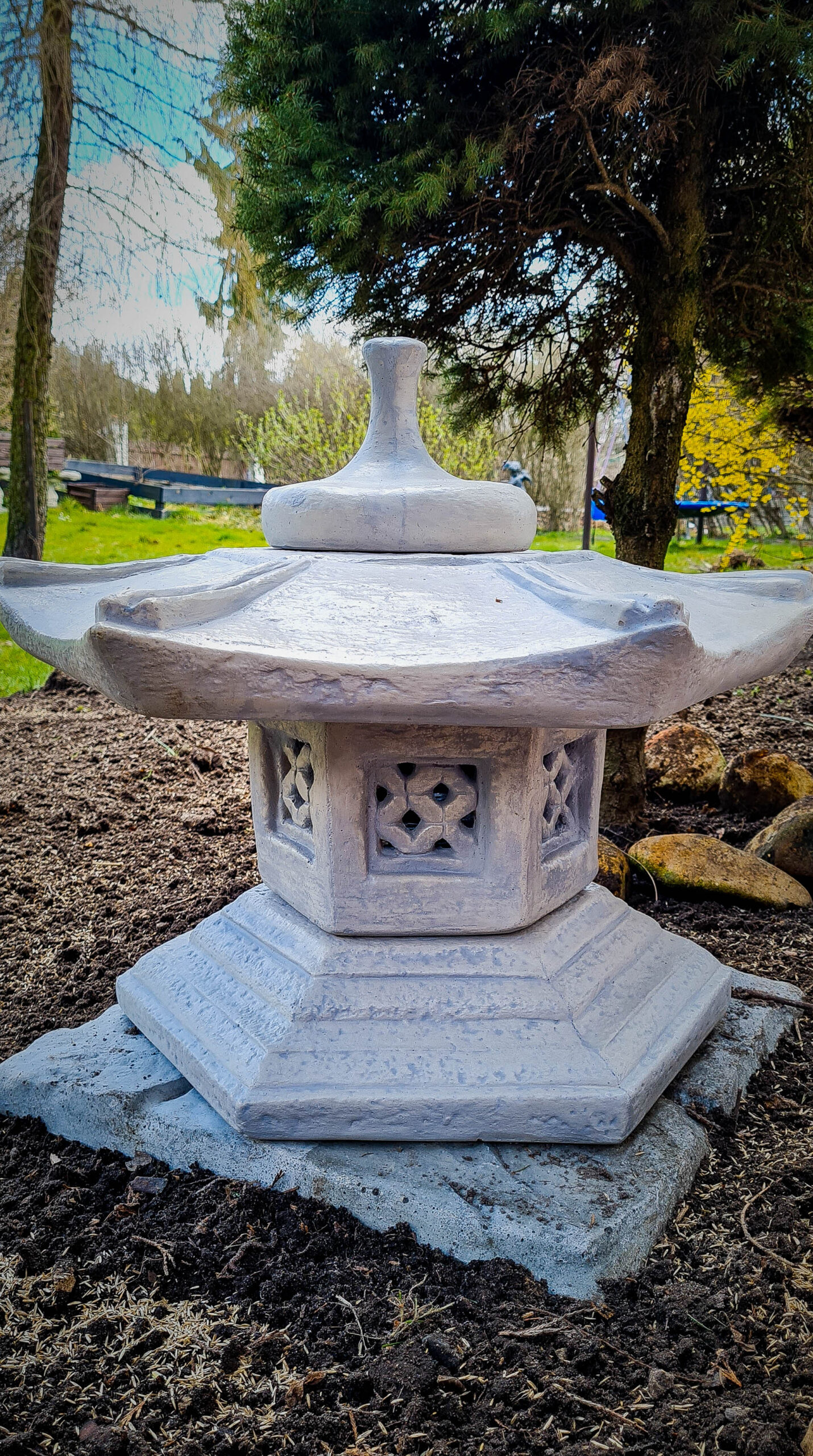 Lampa ogrodowa Pagoda Nikiri mała